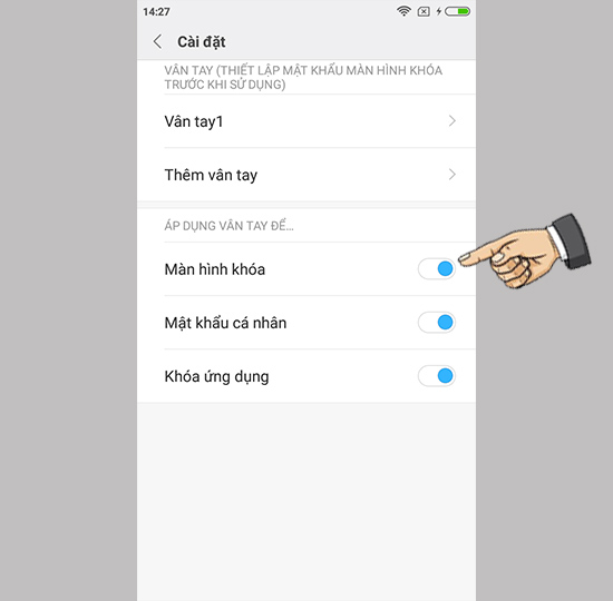 Kích hoạt tính năng